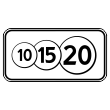 Дорожный знак 8.8 «Платные услуги» (металл 0,8 мм, III типоразмер: 450х900 мм, С/О пленка: тип А инженерная)